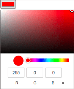 Windows Edge and Chromium color picker