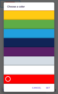 Android Firefox color picker